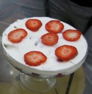 Berries With Cream
